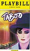 Taboo on broadway playbill 2003